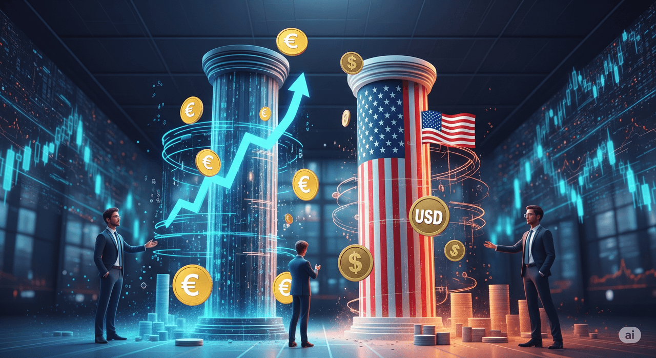 The current evolution of the EUR/USD exchange rate favors the rise of EUR stablecoins. Same scenario in 2026?