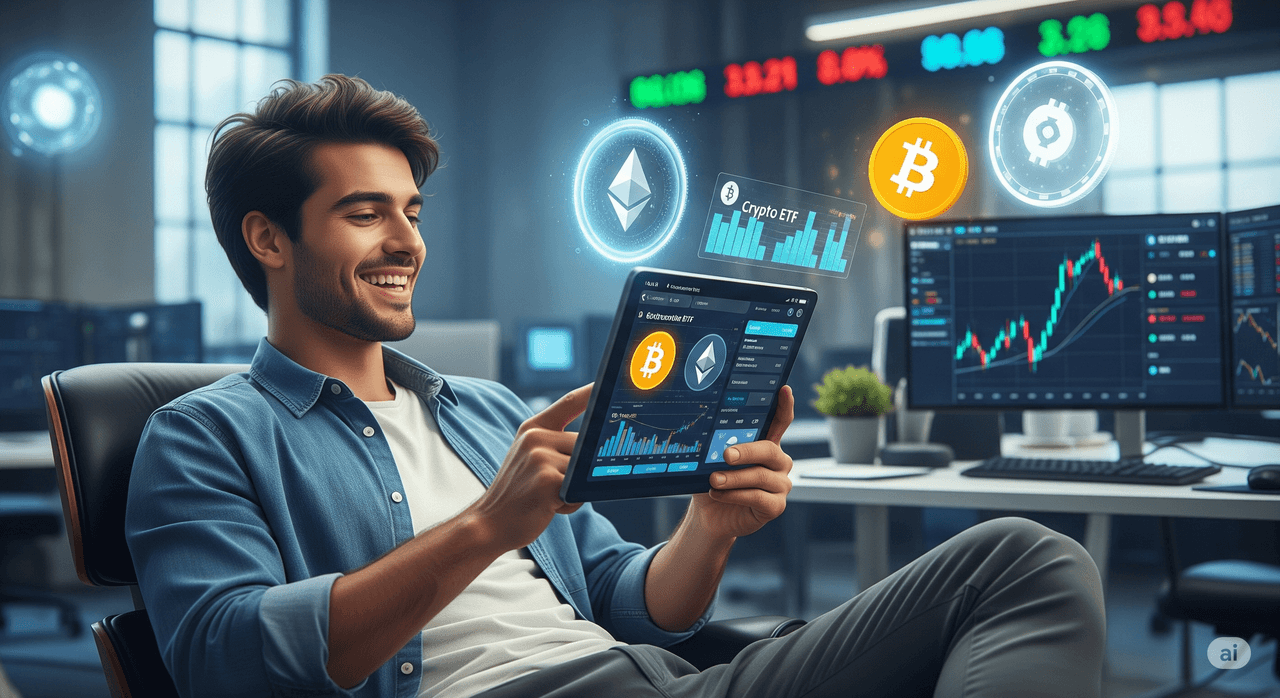 Crypto ETFs are an accessible gateway for beginner investors in 2026.